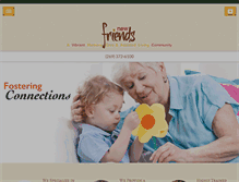 Tablet Screenshot of newfriendsmemorycare.com